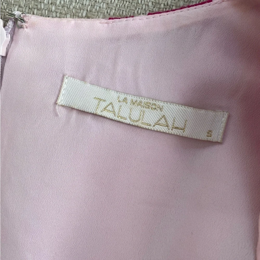 Le Maison Talulah Dress Women’s Small TALULAH Les Saison Mini Dress Pink Floral